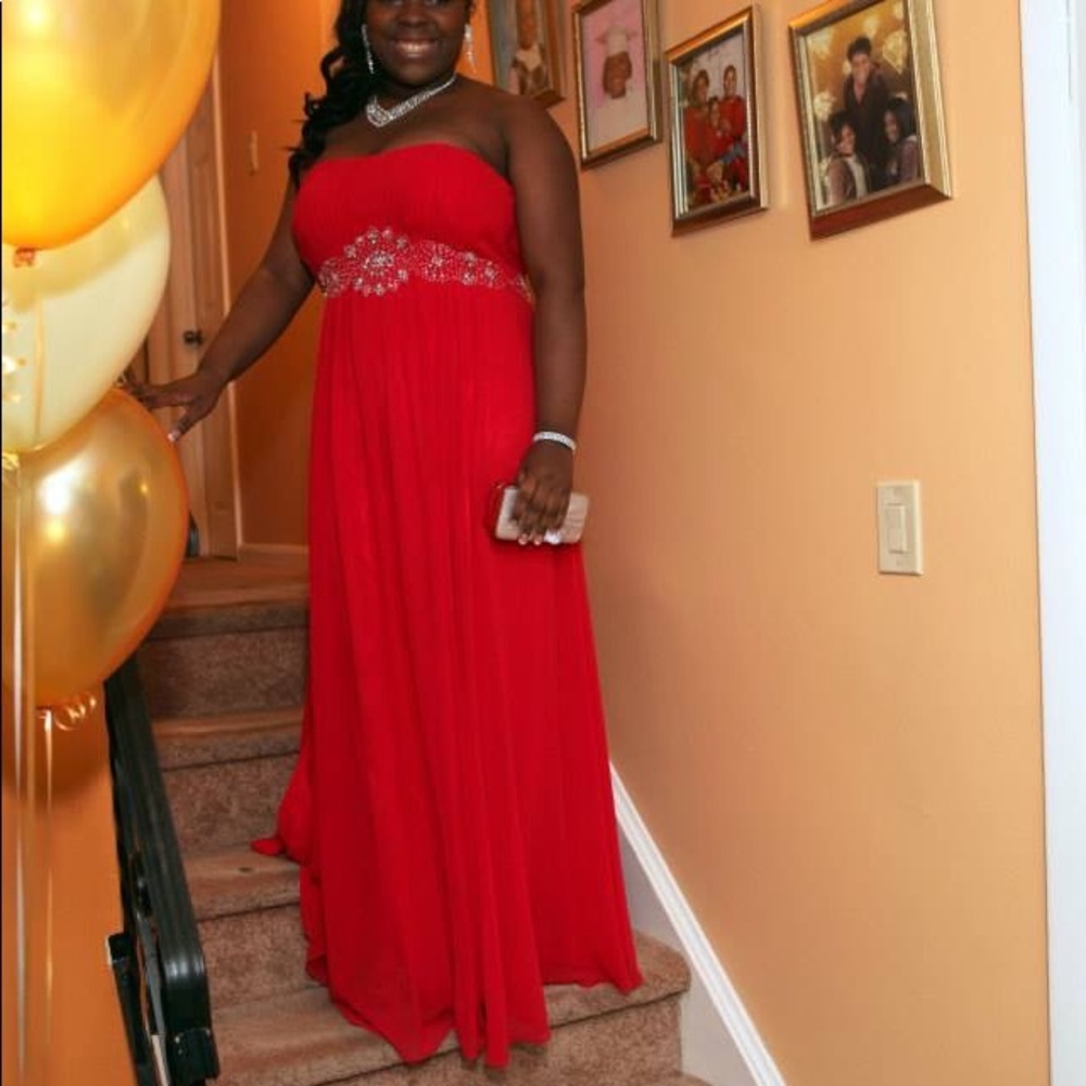 Red Prom Dress - Picture 8 of 8